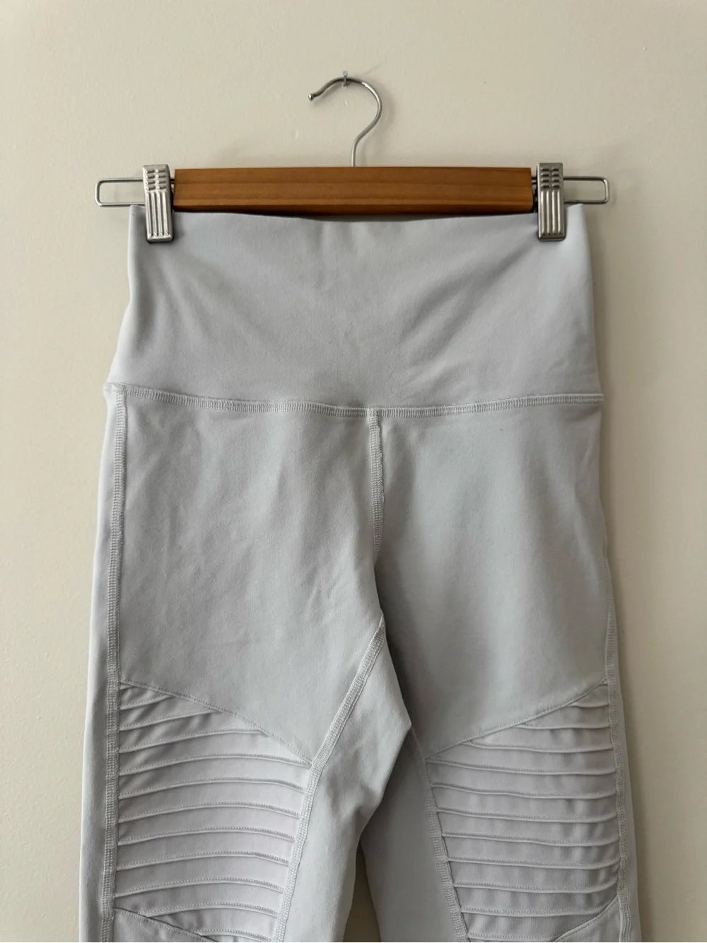 ALO Yoga High Waist Moto Leggings Alloy Gray S